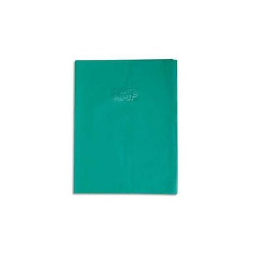 Clairefontaine  Lot De 3 Protège-Cahiers Grain Cuir 20/100ème 24x32 Vert Sapin