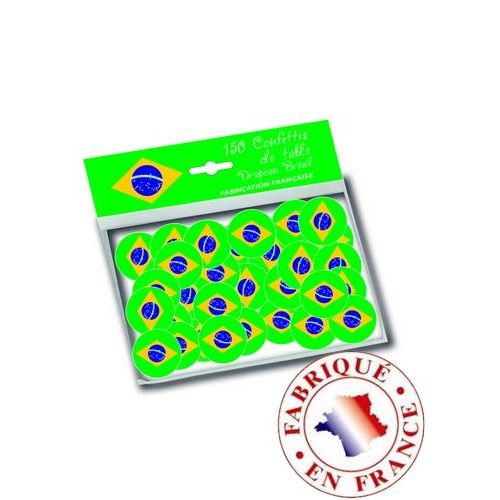 150 Confettis De Table Drapeau Brésil - 69940