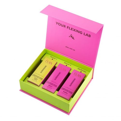 Elan - Coffret Système Expert De Flexion Des Sourcils Et Des Cils "Supersonic" 