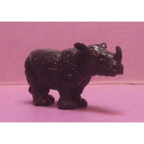 Figurine Marajà / Hamlet - Rhinocéros - Mini Puzzle Land / Funny Safari