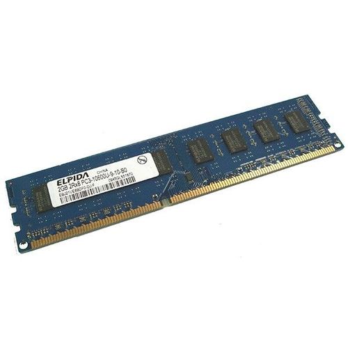 Ram Barrette Mémoire ELPIDA 2Go DDR3 PC3-10600U 1333Mhz EBJ21UE8BDF0-DJ-F CL9