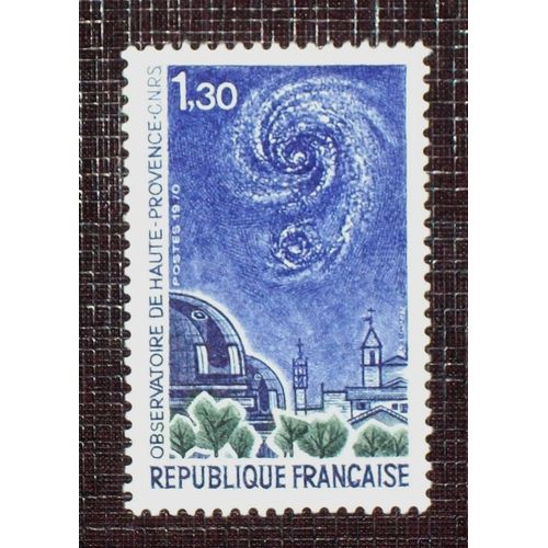France N° 1647 Neuf Avec Charnière Ou Trace De 1970 - 1f30 « Observatoire De Haute-Provence »