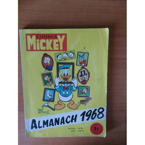 Le Journal De Mickey Almanach 1968