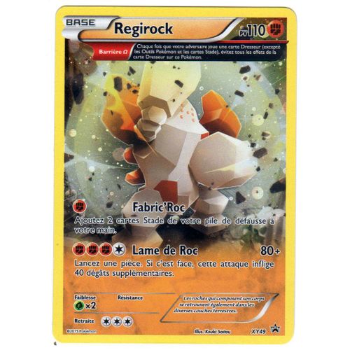 Regirock Holo Xy49 Carte Promo