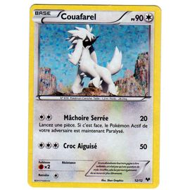Carte Pokémon "Couafarel" Pv90 Holo 12/12
