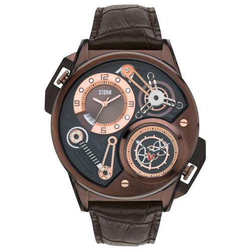 Storm Montre Homme - Cuir - Marron - Dualtron Lhr Brown - Ust47239/Br