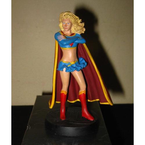 [ Eaglemoss ] D.C. / Dc Comics Super-Héros : Supergirl ( Figurine En Plomb Peinte À La Main ) 