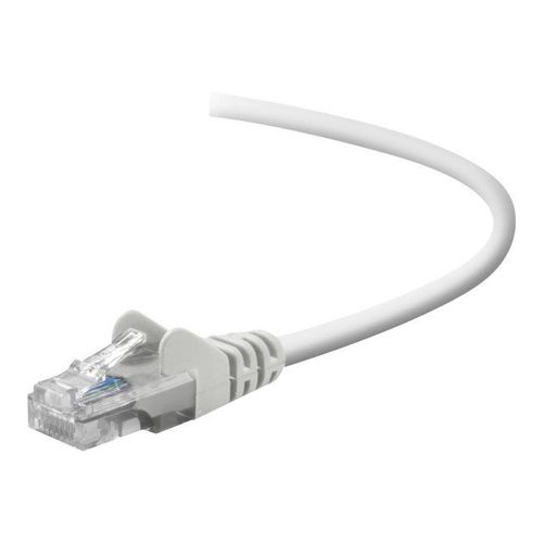 Belkin - Cordon de raccordement - RJ-45 (M) pour RJ-45 (M) - 3 m - UTP - CAT 5e - sans crochet - blanc - pour Omniview SMB 1x16, SMB 1x8; OmniView SMB CAT5 KVM Switch