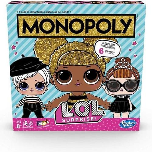 Jeu Monopoly L.O.L - Hasbro - Multicolore - Jeu De Plateau - 8 Ans Et Plus
