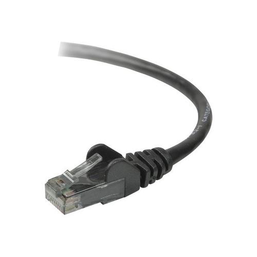 Belkin High Performance - Cordon de raccordement - RJ-45 (M) pour RJ-45 (M) - 1 m - UTP - CAT 6 - moulé, sans crochet - noir - pour Omniview SMB 1x16, SMB 1x8; OmniView SMB CAT5 KVM Switch