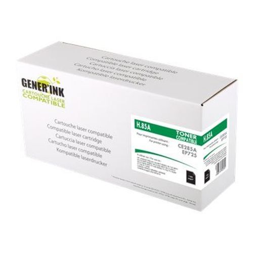 GENERINK HYBRIDE H.35A - 65 g - noir - cartouche de toner (équivalent à : Canon 725, HP CE285A) - pour Canon i-SENSYS LBP6020, LBP6030; HP LaserJet Pro M1132, M1136, P1104, P1106, P1108, P1109