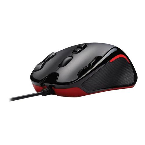 Logitech Gaming Mouse G300 - Souris - droitiers et gauchers - optique - 9 boutons - filaire - USB