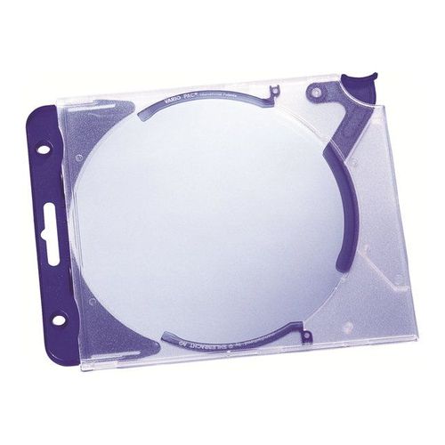 Durable - Carte de personnalisation pour boîtier de CD plat - capacité : 1 CD