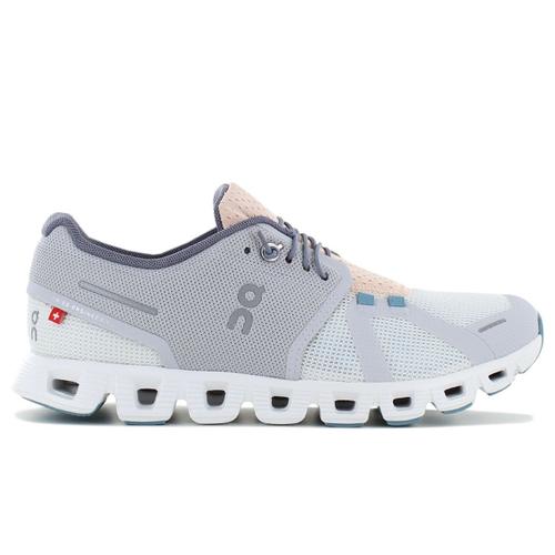 On Running Cloud 5 Push Sneakers Baskets Sneakers Chaussures Glacier/undyedswhite 69.98353