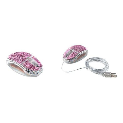 Satzuma Diamante - Souris - optique - filaire - USB - rose