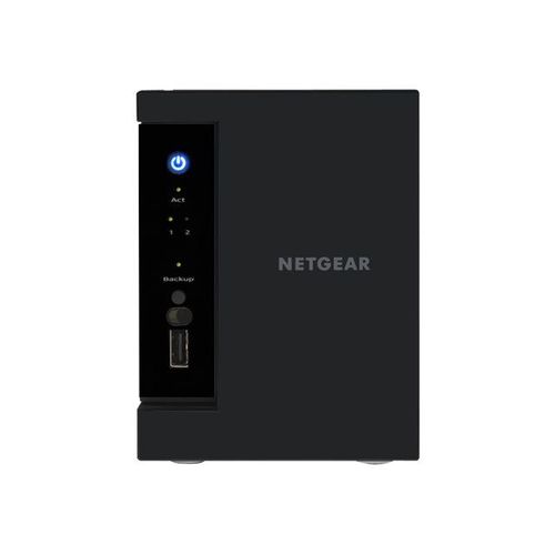 NETGEAR ReadyNAS 312 RN31222D - Serveur NAS - 2 Baies - 4 To - SATA 3Gb/s - HDD 2 To x 2 - RAID 0, 1 - RAM 2 Go - Gigabit Ethernet - iSCSI support