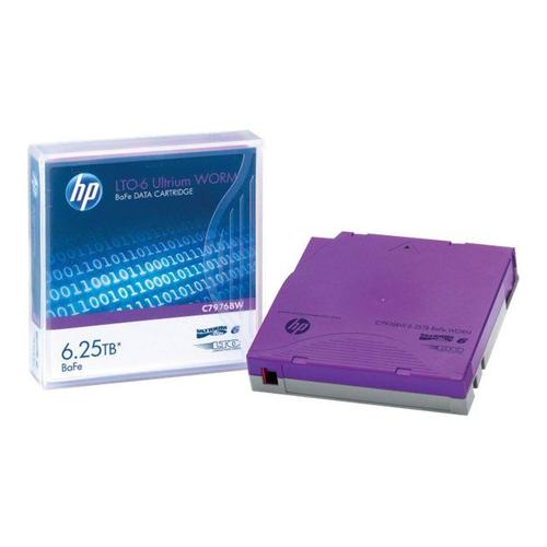 HPE - LTO Ultrium WORM 6 - 2.5 To / 6.25 To - étiquettes marquables - violet - pour StorageWorks SAS Rack-Mount Kit