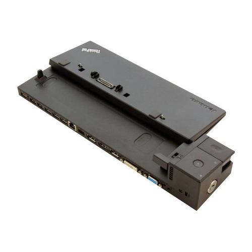 Lenovo ThinkPad Ultra Dock - Réplicateur de port - VGA, DVI, HDMI, 2 x DP - 90 Watt - Europe