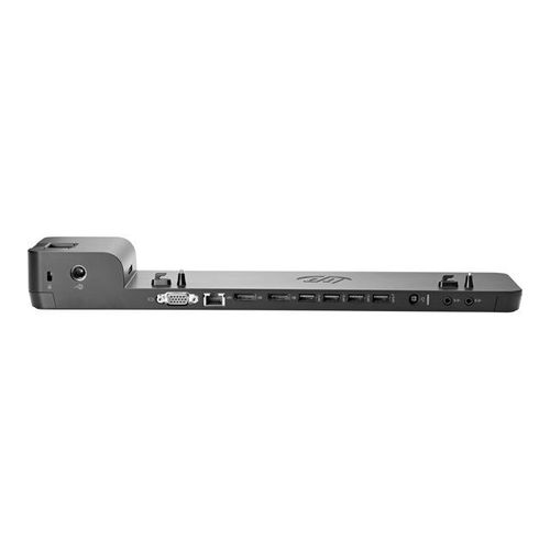 HP UltraSlim Docking Station 2013 - Station d'accueil - VGA, 2 x DP - 65 Watt - CTO - Europe