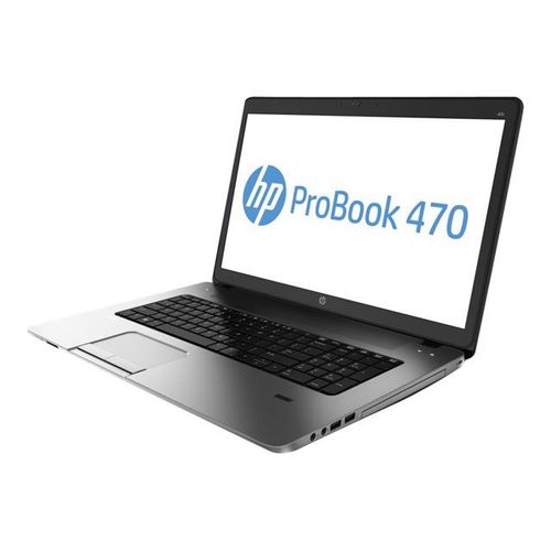 HP ProBook 470 G1 - Core i3 4000M / 2.4 GHz - FreeDOS - 4 Go RAM - 500 Go HDD - DVD SuperMulti - 17.3" HD+ antireflet 1600 x 900 (HD+) - Radeon HD 8750M / HD Graphics 4600 - clavier : Anglais...