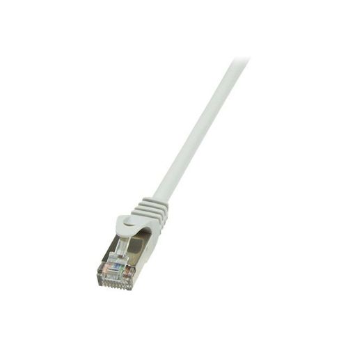 LogiLink EconLine - Cordon de raccordement - RJ-45 (M) pour RJ-45 (M) - 7.5 m - paire torsadée écrantée (F/UTP) - CAT 6 - gris