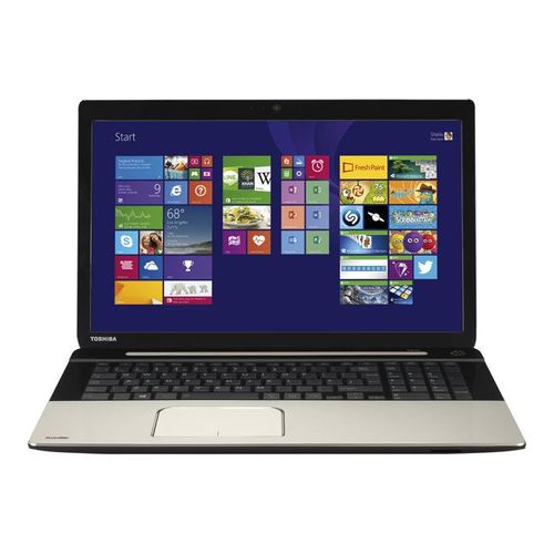 Toshiba Satellite L70-B-10P - Core i3 4005U / 1.7 GHz - Win 8.1 64-bit - 4 Go RAM - 500 Go HDD - DVD SuperMulti - 17.3" 1600 x 900 (HD+) - HD Graphics 4400 - Wi-Fi - noir (clavier), argent chic...