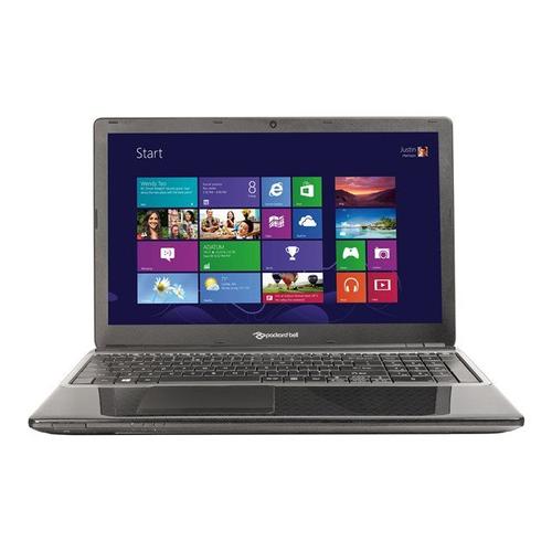 Packard Bell Easy Note TE69HW-34014G50Mnsk - Core i3 4010U / 1.7 GHz - Win 8.1 64-bit - 4 Go RAM - 500 Go HDD - DVD SuperMulti - 15.6" 1366 x 768 (HD) - HD Graphics 4400 - noir, argent