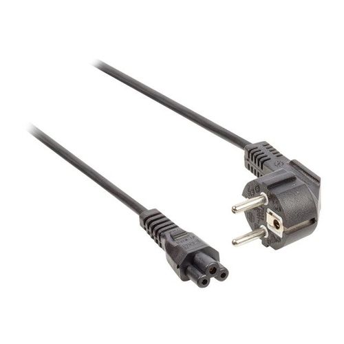 Valueline - Câble d'alimentation - IEC 60320 C5 pour CEE 7/7 (M) - 2 m - noir