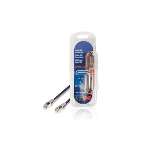 Bandridge Blue Multimedia - Câble réseau - RJ-45 (M) pour RJ-45 (M) - 50 cm - CAT 6 - bleu