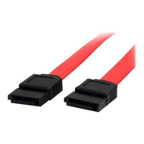 StarTech.com Câble Serial ATA 90 cm - Câble SATA - Serial ATA 150 - SATA (F) pour SATA (F) - 0.9 m - rouge - pour P/N: 10P6G-PCIE-SATA-CARD, 2P6G-PCIE-SATA-CARD, 4P6G-PCIE-SATA-CARD...