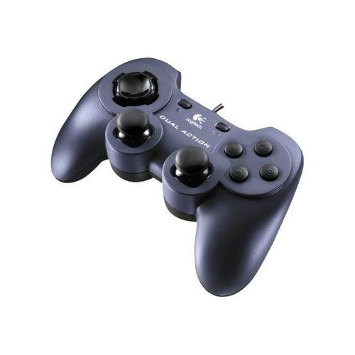 Manette Logitech Dual Action Gamepad Filaire Logitech Pour Pc