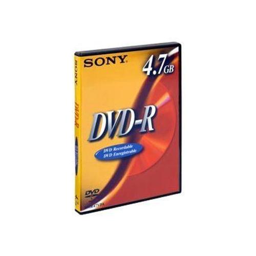 Sony DMR-47VD - DVD-R - 4.7 Go 1x - boîtier pour DVD vidéo