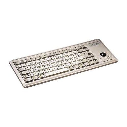 CHERRY Compact-Keyboard G84-4400 - Clavier - USB - Anglais - gris clair