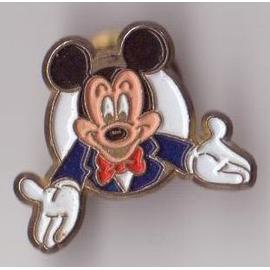 Pin's Mickey bras ouverts (Disney) - Objets à collectionner