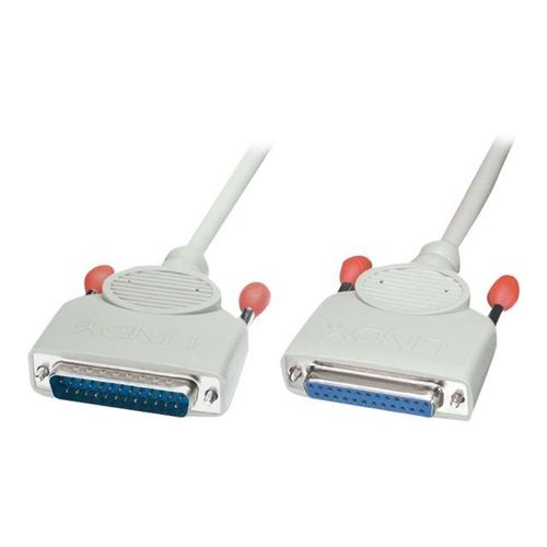 Lindy - Câble série - DB-25 (M) pour DB-25 (F) - 2 m - moulé