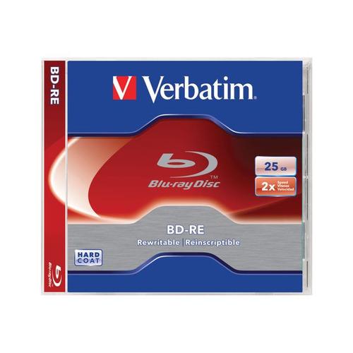 Verbatim - BD-RE - 25 Go 2x - boîtier CD