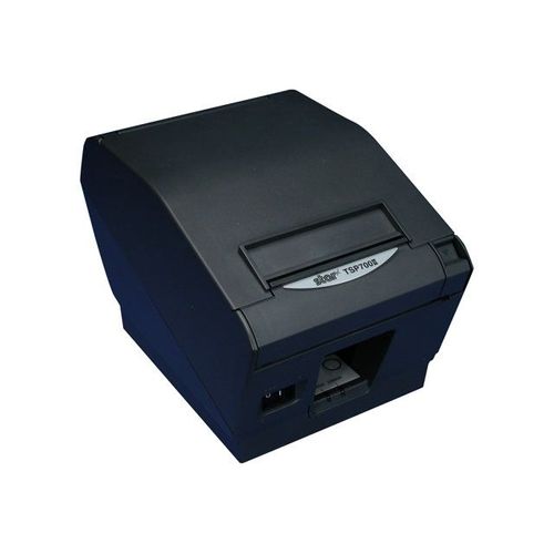 Star TSP 743IIU-24 Gry - Imprimante de reçus - deux couleurs (monochrome) - thermique direct - Rouleau (8,25 cm) - 203 x 406 dpi - jusqu'à 250 mm/sec - USB - outil de coupe - gris