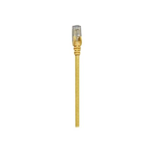 Intellinet Network Patch Cable, Cat6, 3m, Yellow, CCA, U/UTP, PVC, RJ45, Gold Plated Contacts, Snagless, Booted, Lifetime Warranty, Polybag - Cordon de raccordement - RJ-45 (M) pour RJ-45 (M) - 3...