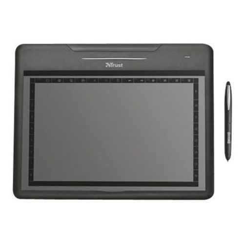 Trust SlimLine Widescreen Tablet - Numériseur - 25 x 15 cm - filaire - USB