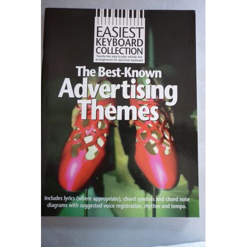 Easiest Keyboard Collection:  Best Known Advertising Themes.