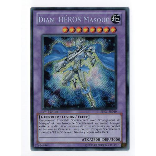 Dian Heros Masque (Masked Hero Dian) - Yu-Gi-Oh! - Prc1-Fr019 - St