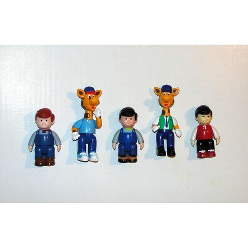 Figurine Geoffrey Lot De 5 Figurines Articulés