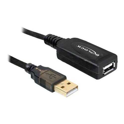 Delock USB Cable - Rallonge de câble USB - USB (M) pour USB (F) - USB 2.0 - 20 m