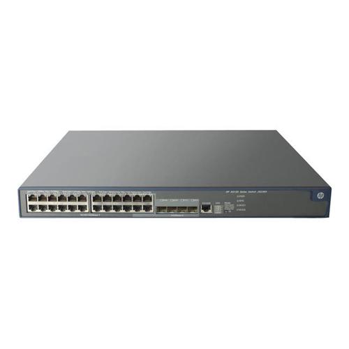 HPE 5120-24G-PoE+ EI Switch with 2 Interface Slots - Commutateur - Géré - 24 x 10/100/1000 (PoE) + 4 x SFP partagé - Montable sur rack - PoE