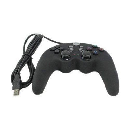 Manette König Filaire Noir König Electronic Pour Pc, Sony Playstation 3