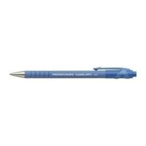 1 Stylo Bille Flexgrip Rétractable Moyen Bleu.