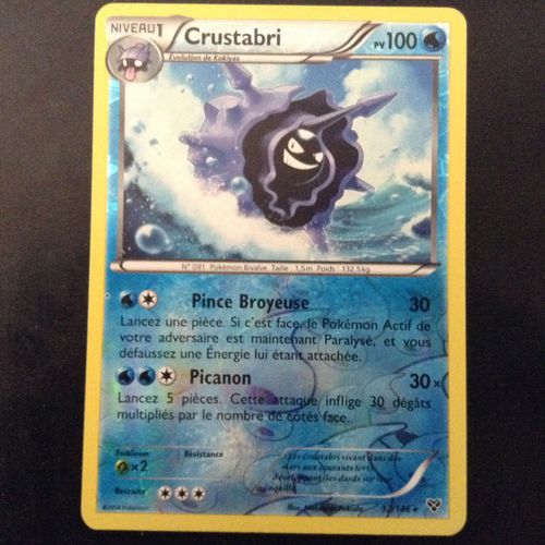 Carte Pokémon 32/146 Crustabri 100 Pv Xy Neuf Fr