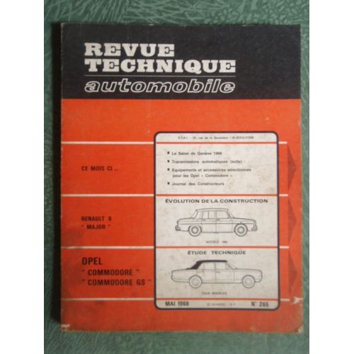 Revue Opel Commodore  N° 265