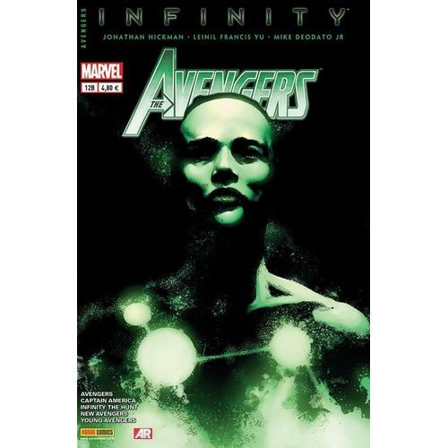 ( The ) Avengers N° 12 ( Juin 2014 ) - Couverture B : " Infinity : Bâtisseurs " ( Avengers + Captain America + Infinity : The Hunt + New Avengers + Young Avengers )