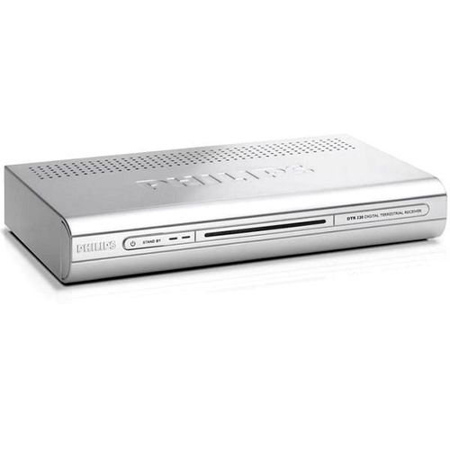 DECODEUR RECEPTEUR TNT TELEVISION NUMERIQUE TERRESTRE PHILIPS DTR320/00 NOIR